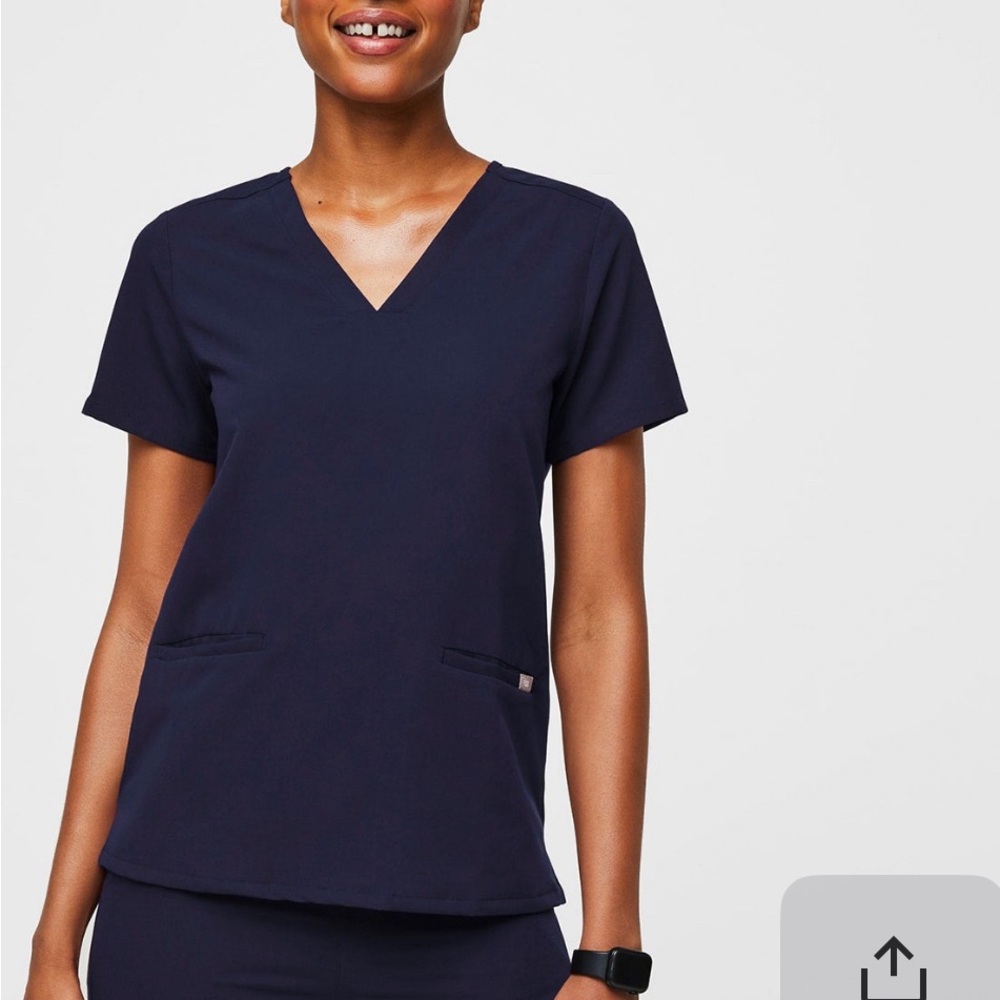 Figs scrub set navy blue